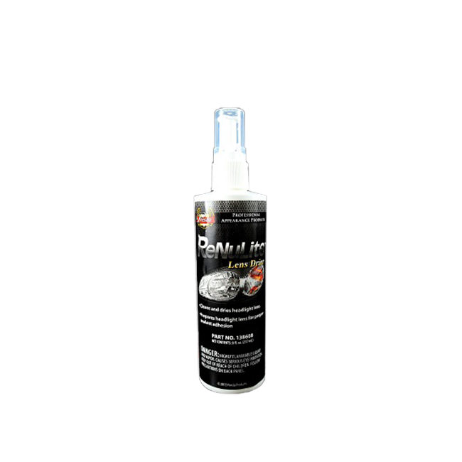 Presta Renulite Lens Drier Produkt do odtłuszczania powierzchni lamp reflektorów po polerowaniu 236ml
