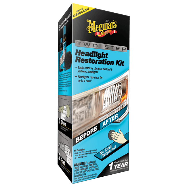 Meguiar's Two Step Headlight Restoration Kit Zestaw do renowacji reflektorów