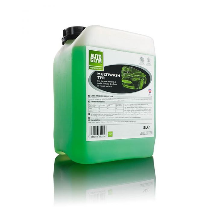 Autoglym Multiwash TFR Płyn do zmiękczania i usuwania zabrudzeń z lakieru koncentrat 5L