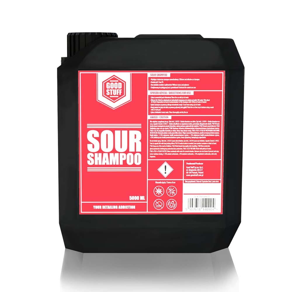 Good Stuff Sour Shampoo Kwaśny szampon do powłok i wosków 5000ml
