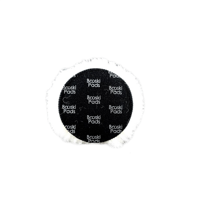Booski Pads Wooly Pad Futro polerskie do usuwania głębokich rys z lakieru 130mm