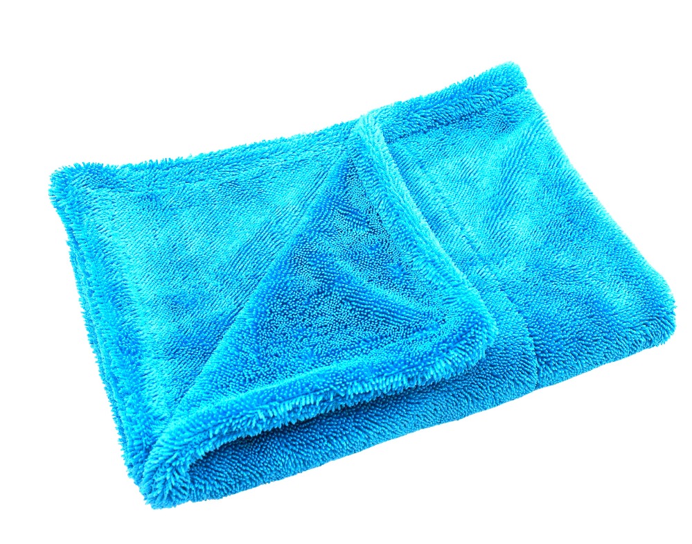 Booski Car Care Twisted Drying Towel - Chłonny, dwustronny ręcznik do suszenia auta po myciu 50x80cm