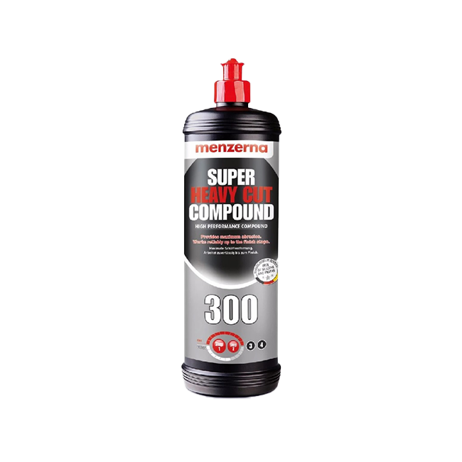 MENZERNA Super Heavy Cut Compound 300 Mocno ścierna pasta polerska 1000ml