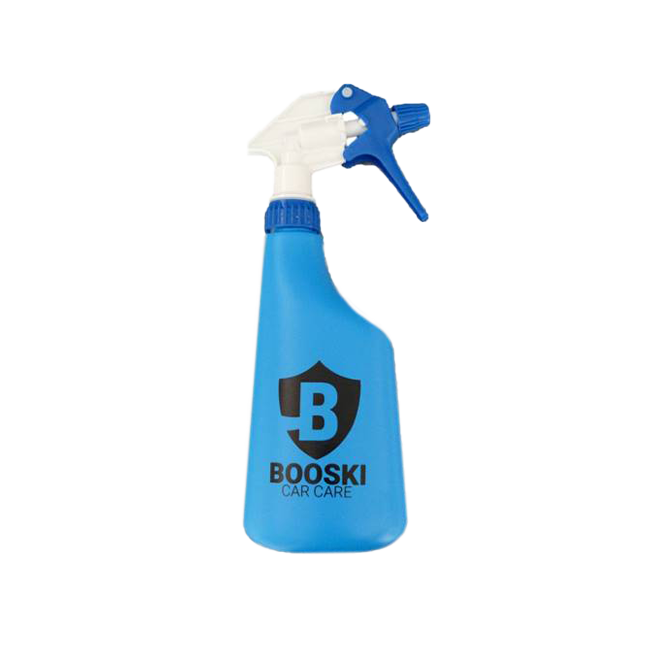 Booski Car Care Detailing Bottle Blue Butelka z atomizerem na płyny z podziałką 650ml