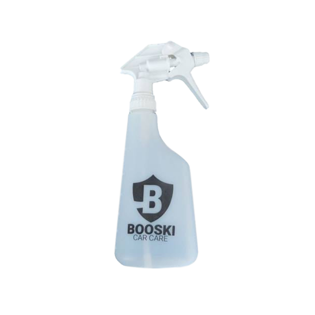 Booski Car Care Detailing Bottle Clear Butelka z atomizerem na płyny z podziałką 650ml