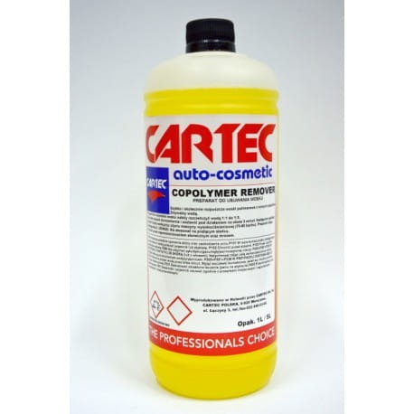 Cartec Copolymer Remover Usuwa woski politury z powierzchni lakieru 1L