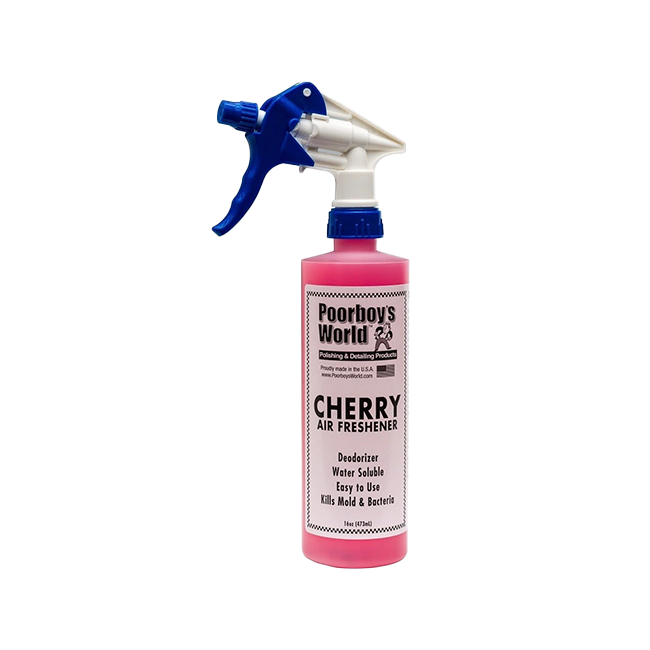 POORBOY'S WORLD Air Freshener Cherry Odświeżacz zapachu do wnętrza pojazdu Wiśnia 473ml