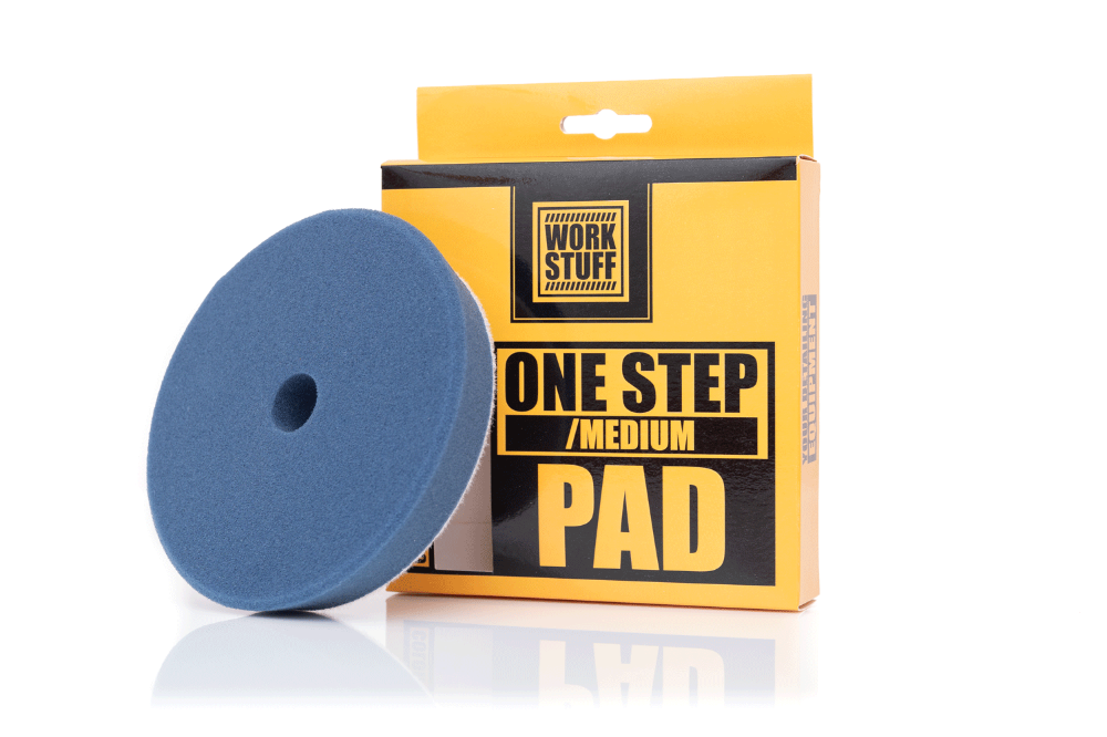 Work Stuff ONE STEP Pad Średnio ścierny pad polerski 125mm