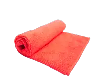 Booski Car Care Premium Red Microfiber Uniwersalna mikrofibra do wnętrza i lakieru 40x40cm