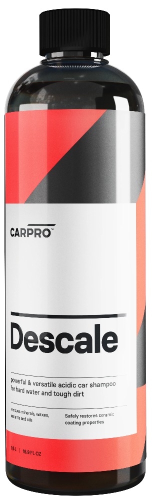 CarPro Descale Kwaśny szampon do mycia auta odtyka powłoki ceramiczne 500ml