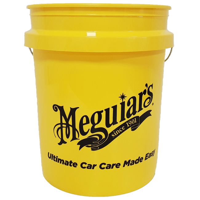 Meguiar's Professional Wash Bucket Yellow Wiadro do mycia detailingowego 19L