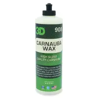 3D Car Care Carnauba Wax Szybki w użyciu, efektowny wosk naturalny w mleczku 473ml
