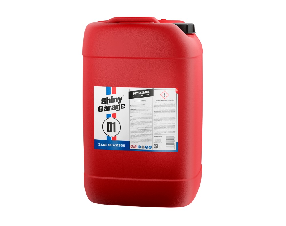 Shiny Garage Base Car Shampoo Szampon do mycia z neutralnym pH 25L