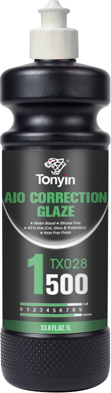 Tonyin AIO Correction Glaze One Step Polish Uniwersalna pasta polerska lekko ścierna wysoki połysk ochrona 3w1 500ml