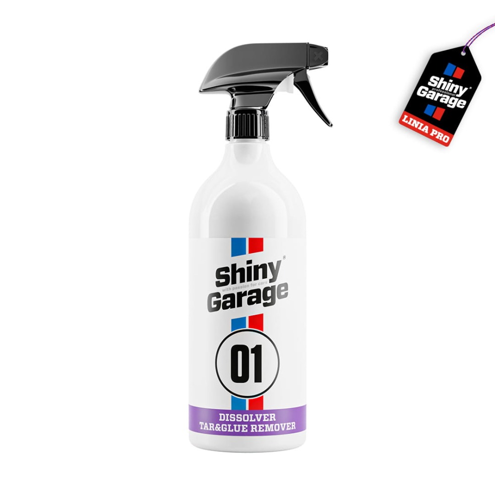 Shiny Garage Dissolver Tar & Glue Remover PRO Preparat do usuwania smoły, żywicy z lakieru 1000ml