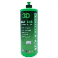 3D Car Care AAT 505 CORRECTION GLAZE Pasta polerska skutecznie usuwa rysy, poleruje, zabezpiecza 946ml