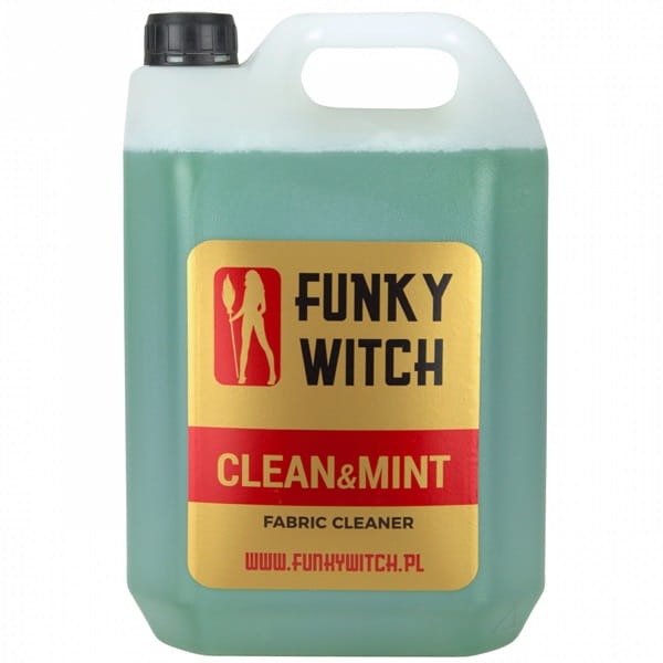 Funky Witch Clean&Mint Fabric Cleaner Środek do czyszczenia tapicerki materiałowej podsufitki 5L