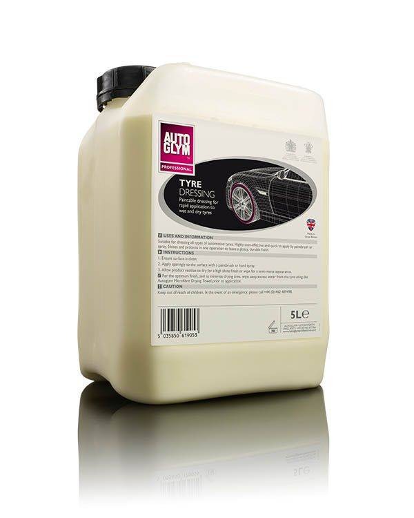 AutoGlym Tyre Dressing - pielęgnacja i nabłyszczenie opon 5L