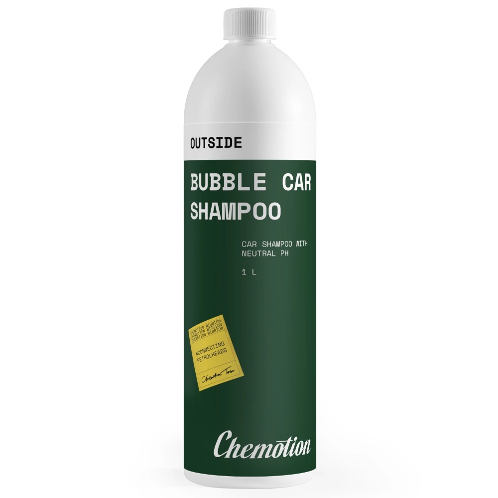 Chemotion Bubble Car Shampoo - szampon do mycia auta, neutralne pH 1L