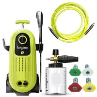 BigBoi WashR FLO New - Myjka ciśnieniowa 180 bar 1600W + akcesoria