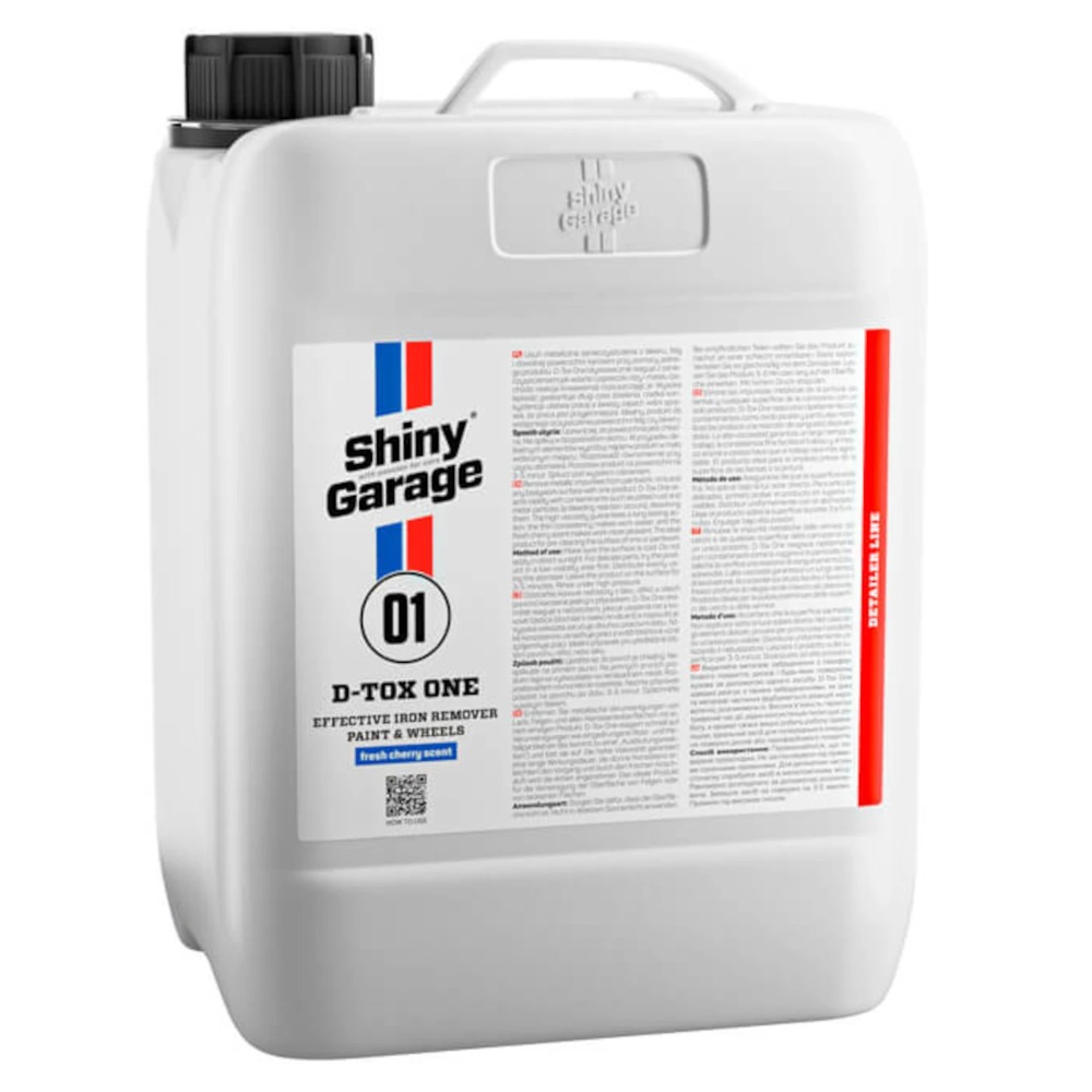 Shiny Garage D-Tox One - Produkt do czyszczenia felg, deironizer 5L