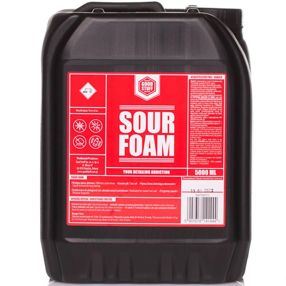 GoodStuff Sour Foam Piana aktywna do mycia wstępnego kwaśne pH 5L