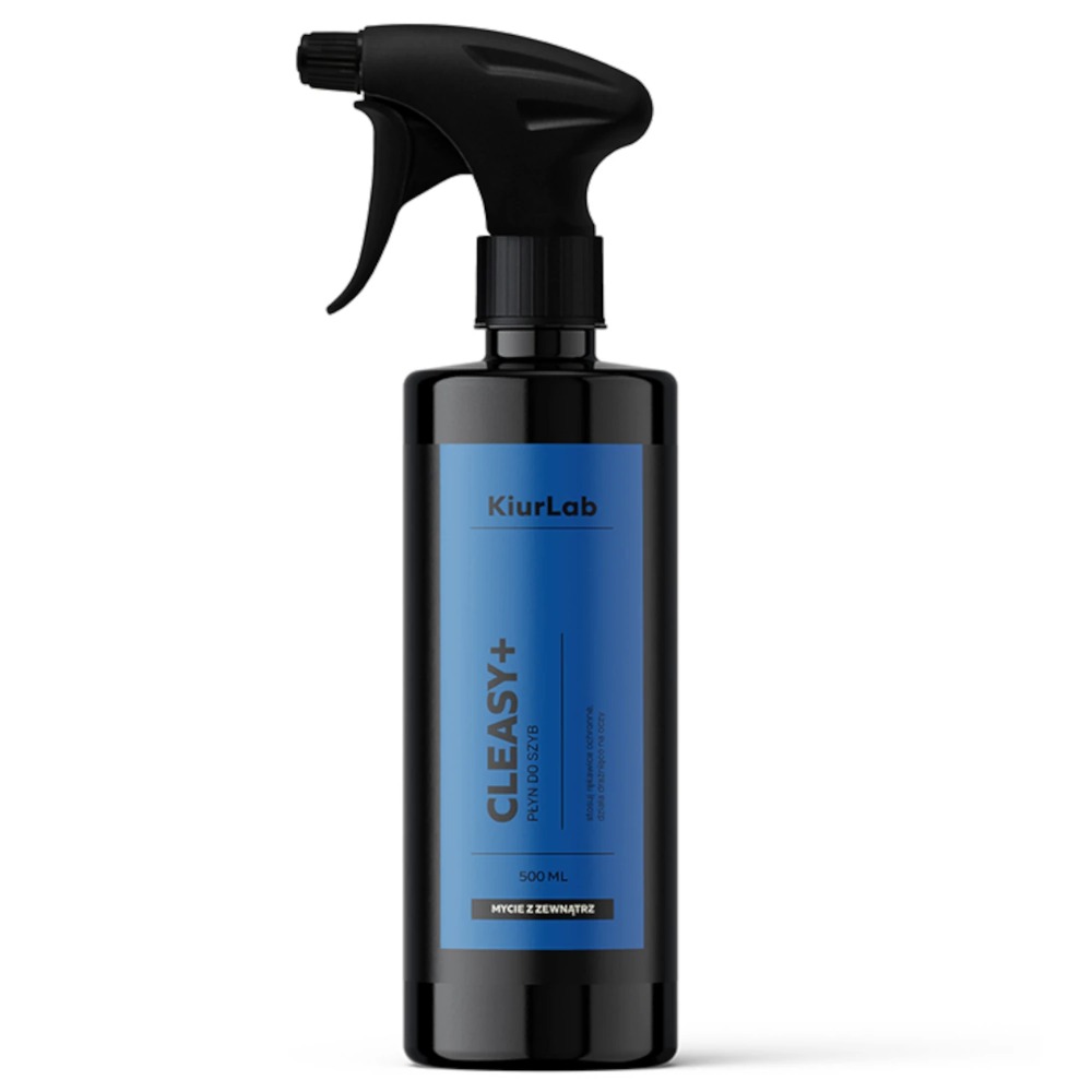 KiurLab Cleasy+ - Odtłuszczający płyn do mycia szyb 500ml