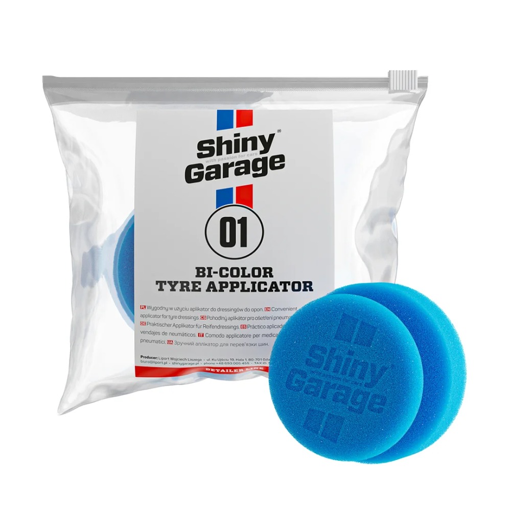 Shiny Garage Bi-Color Tire Applicator - Aplikator do dressingu na opony