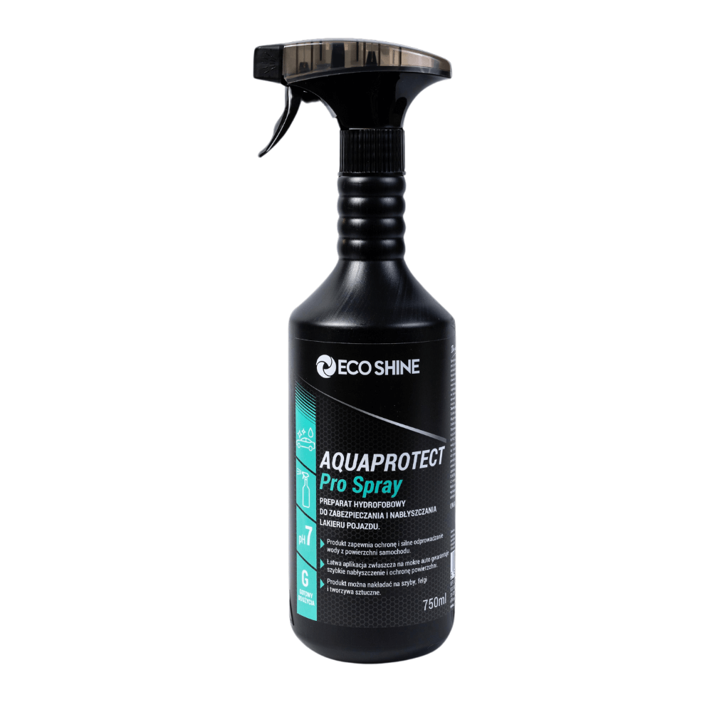 Eco Shine Aqua Protect Pro Spray - Powłoka hydrofobowa do aplikacji na mokro 750ml