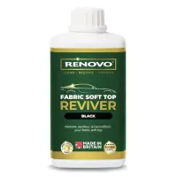 Renovo Soft Top Reviver Black - Farba do dachów cabrio Czarna 500ml