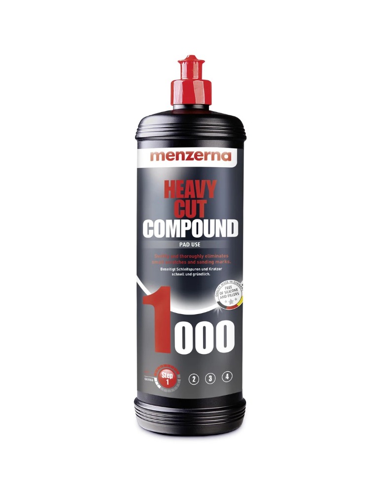 MENZERNA Heavy Cut Compound 1000 Mocno ścierna pasta polerska 1000ml