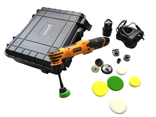 Krauss Shinemaster ECO 7 Mini Polisher - Mała maszyna polerska na akumulator do polerowania detali