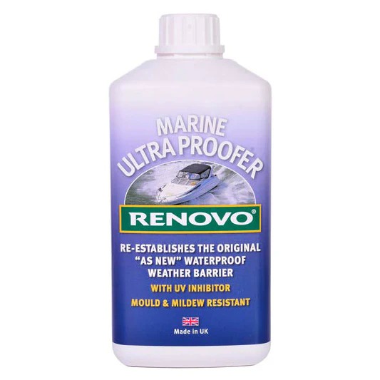 Renovo Marine Ultra Proofer - Impregnat do dachu na łodzi 500ml