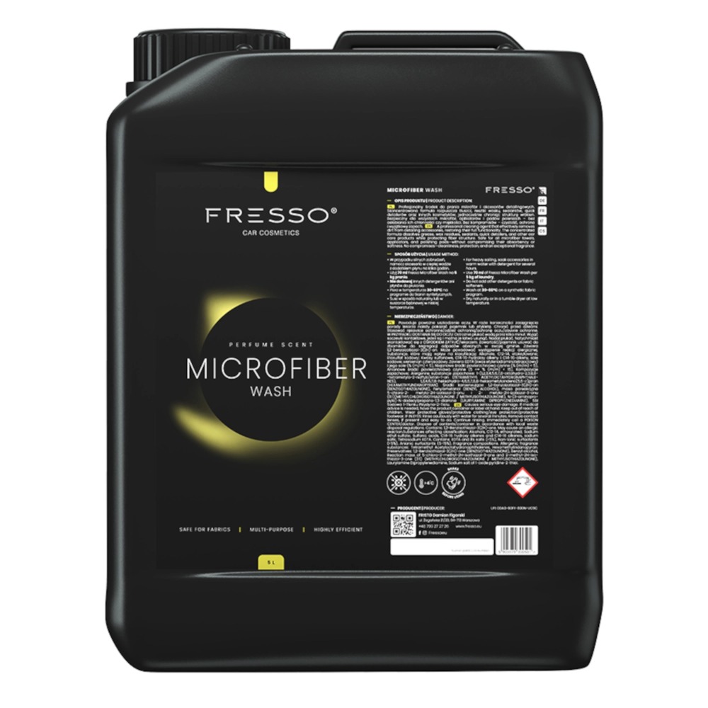 Fresso Microfiber Wash - Środek do prania mikrofibr i ręczników 5000ml