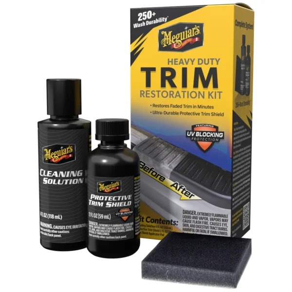 Meguiar’s Heavy Duty Trim Restoration Kit – zestaw do renowacji plastików