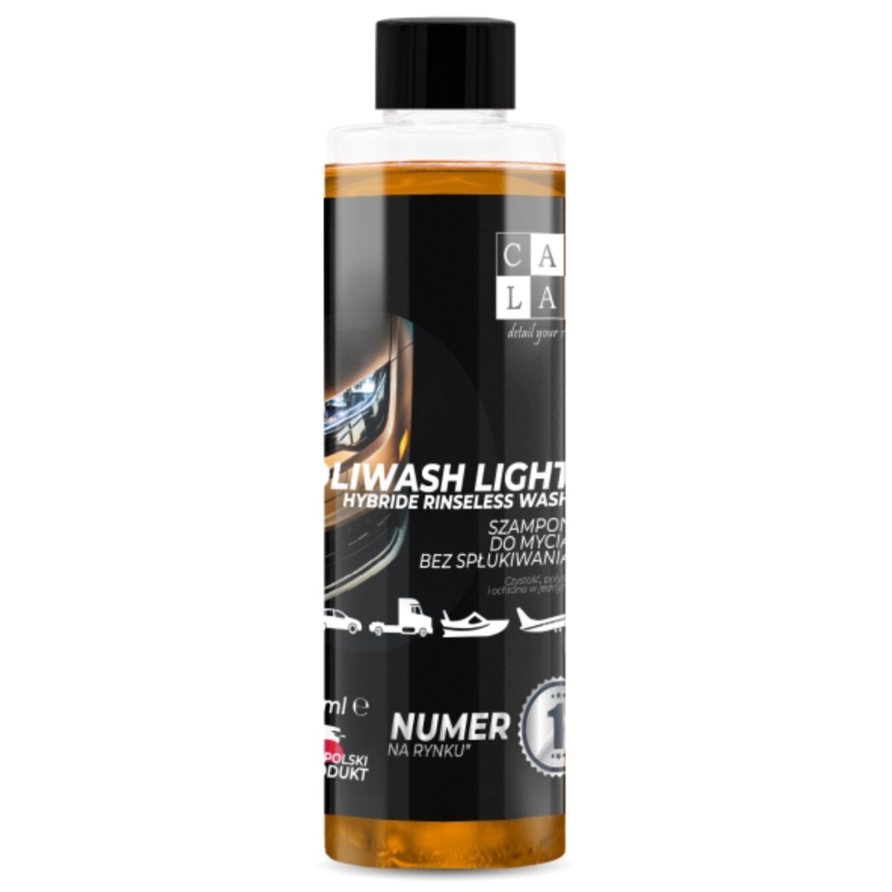 Carlab Poliwash Light - Szampon do mycia bez spłukiwania 200ml