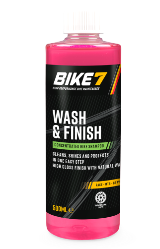 Bike7 Wash & Finish 500ml - Szampon do mycia roweru z woskiem