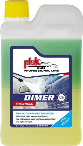 DIMER Koncentrat - Preparat o silnych właściwościach myjących PLAK 1kg
