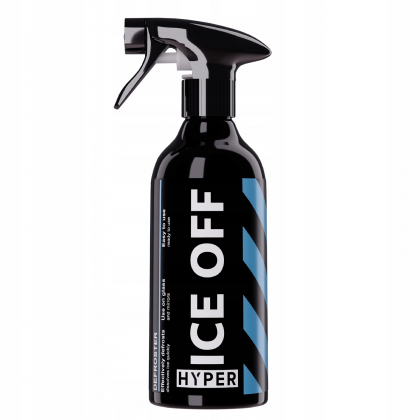 Hyper Ice Off - Skuteczny odmrażacz do szyb 500ml