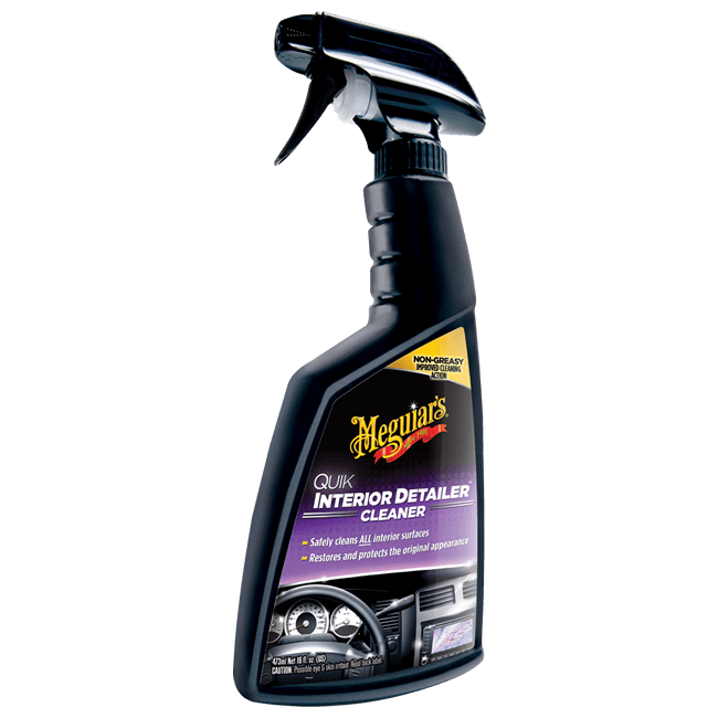 Meguiar's Quik Interior Detailer Produkt szybkiej pielęgnacji plastiku, kokpitu, skóry 473ml