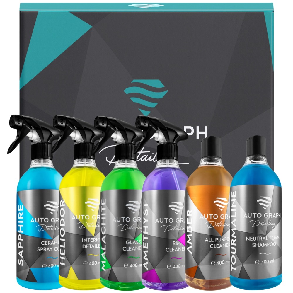 Auto Graph Gift Box 2 – Zestaw 6 produktów do pielęgnacji samochodu