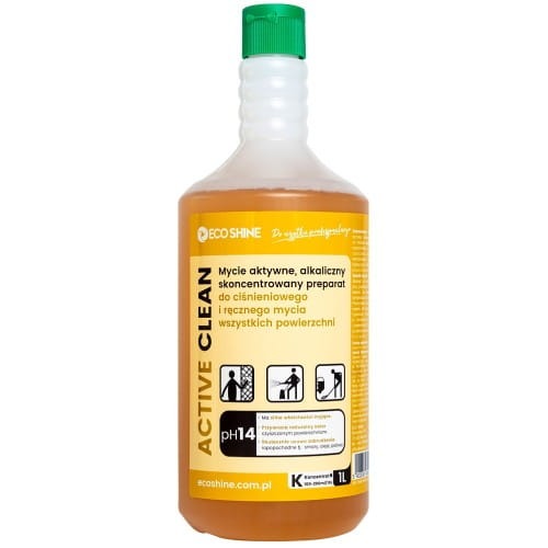 Eco Shine Active Clean - Koncentrat aktywnego preparatu silnie myjącego 1L