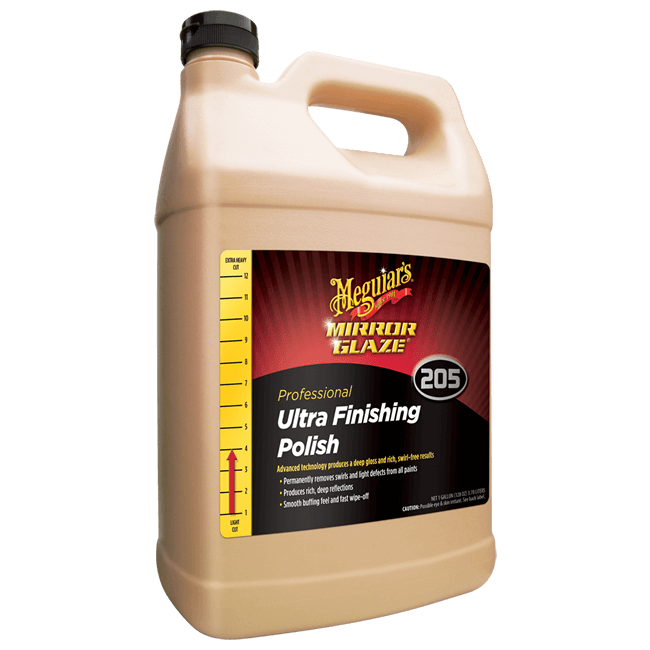 Meguiar's Ultra Finishing Polish #205 Lekko ścierna wykończeniowa pasta polerska 3780ml