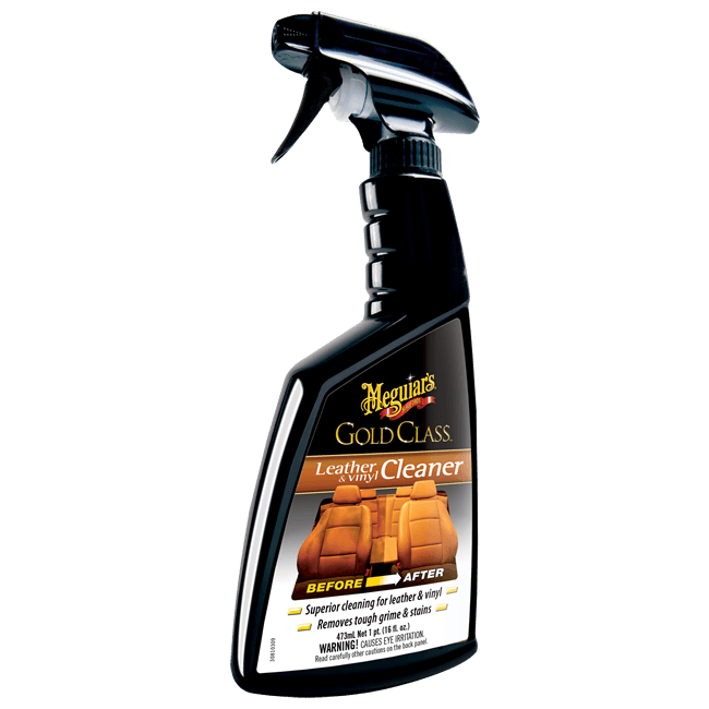 Meguiar's Gold Class Leather & Vinyl Cleaner Środek do czyszczenia skóry i vinylu 473ml
