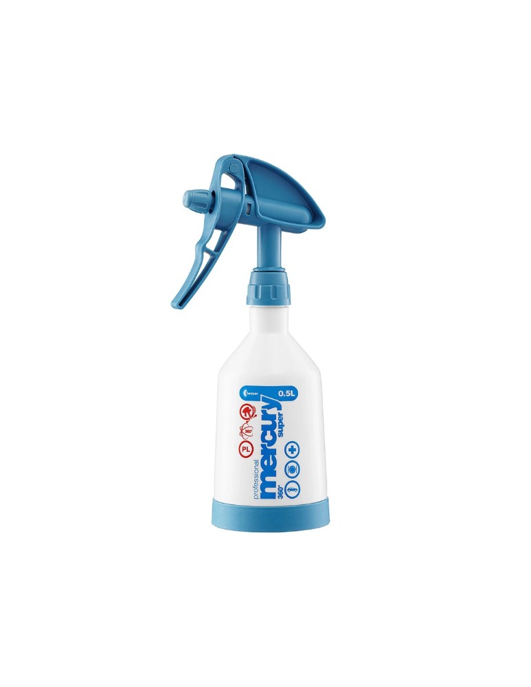 Kwazar Mercury Super 360 PRO+ Spryskiwacz ręczny z opcją pracy do góry dnem 0,5L