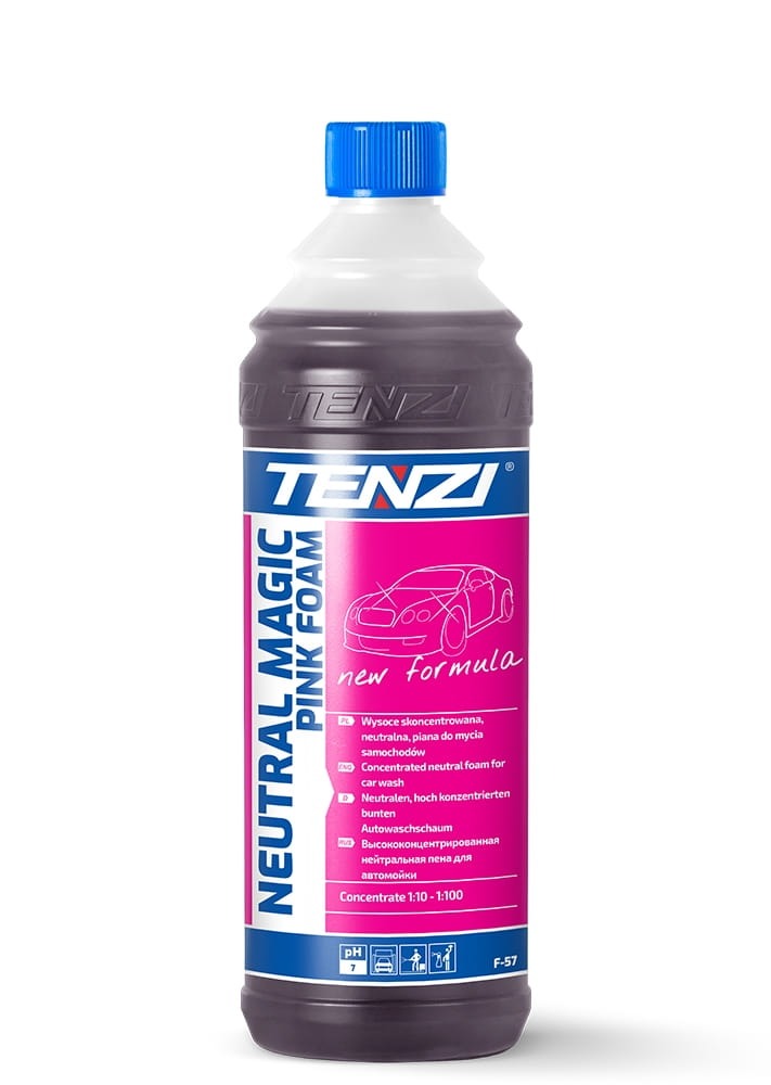TENZI Neutral Magic Foam PINK Piana aktywna neutralne pH Kolor czerwony 1000ml