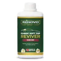 Renovo Soft Top Reviver Dark Red - Farba do dachów cabrio Burgund 500ml