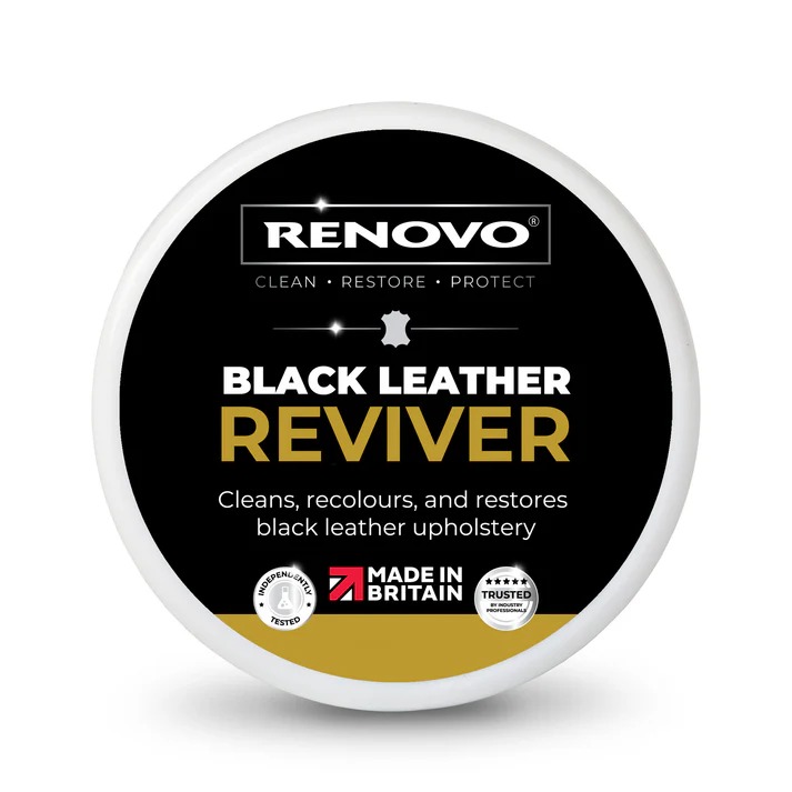 Renovo Leather Reviver - Krem do regeneracji skór gładkich Czarny