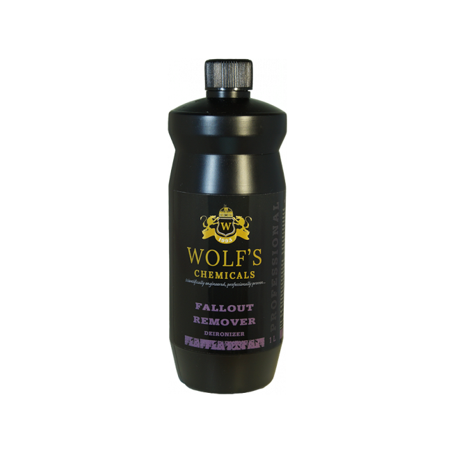 Wolf's Chemicals Fallout Remover Deironizer do czyszczenia felg usuwa osady metaliczne 1L