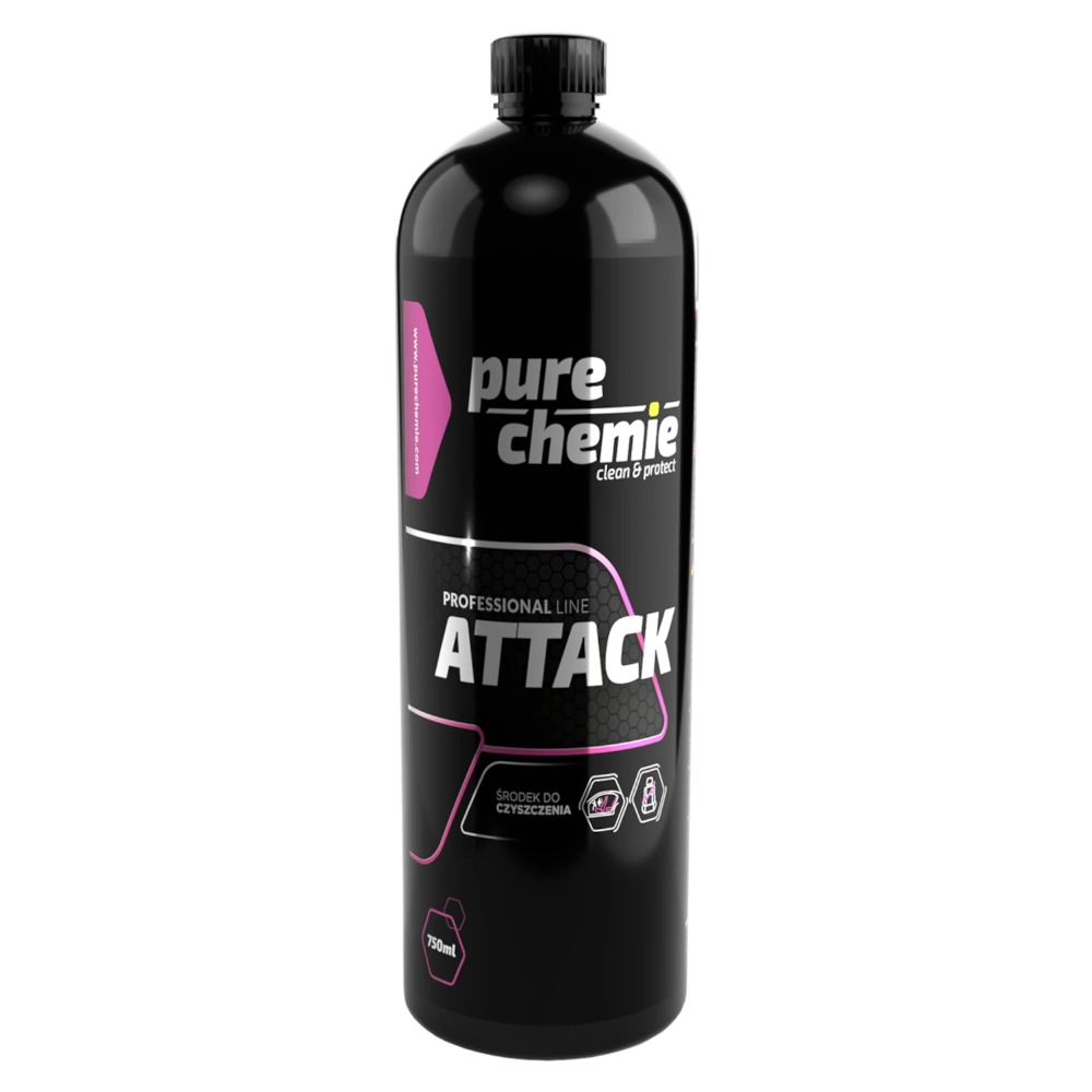 Pure Chemie Attack Skuteczny produkt do prania tapicerki materiału koncentrat 750ml